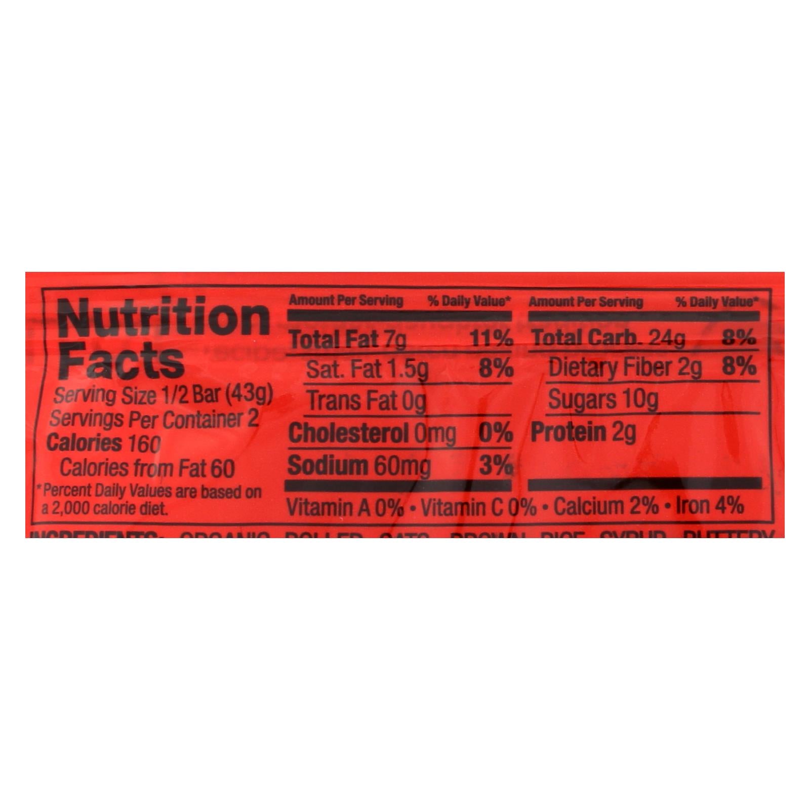 Bobo's Oat Bars - All Natural - Cranberry Orange - 3 Oz Bars - Case Of 12 - Eco-Friendly Home & Grocery