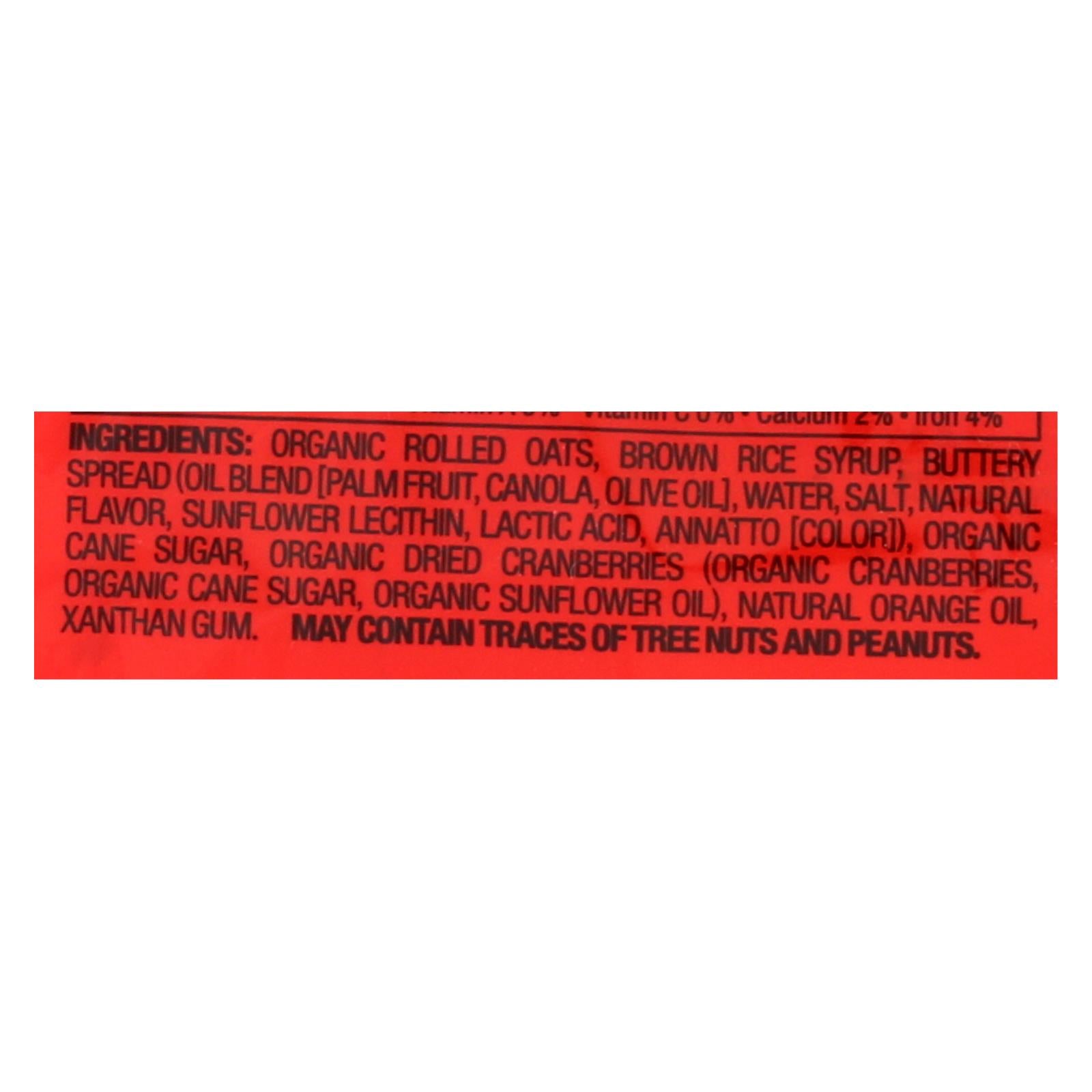Bobo's Oat Bars - All Natural - Cranberry Orange - 3 Oz Bars - Case Of 12 - Eco-Friendly Home & Grocery