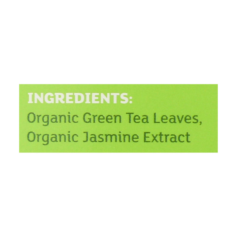 Equal Exchange Organic Jasmine Green Tea - Jasmine - Case Of 6 - 20 Bags - Eco-Friendly Home & Grocery