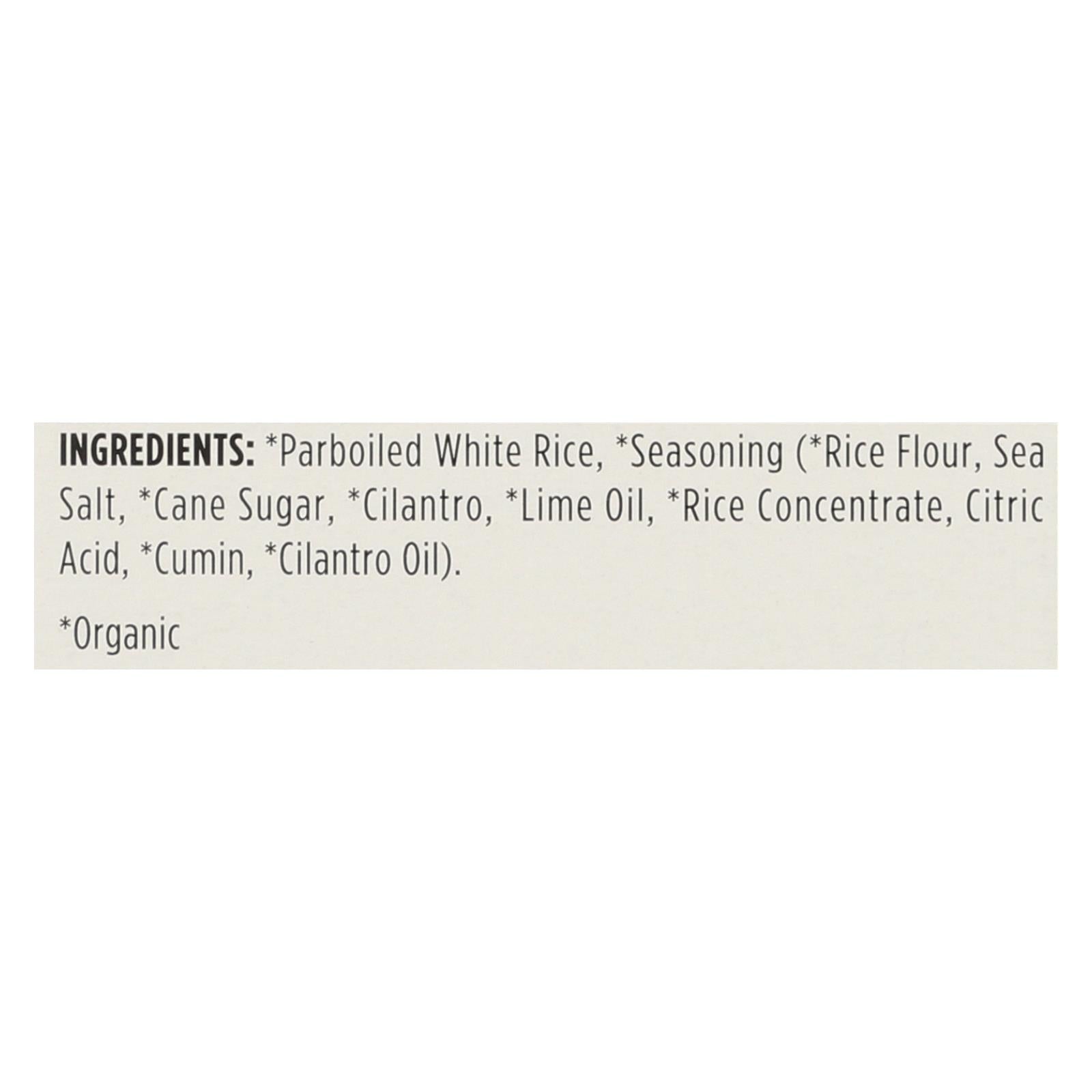 Lundberg Family Farms - Rice And Seasoning Mix - Cilantro Lime - Case Of 6 - 5.50 Oz. - GreatEagleInc
