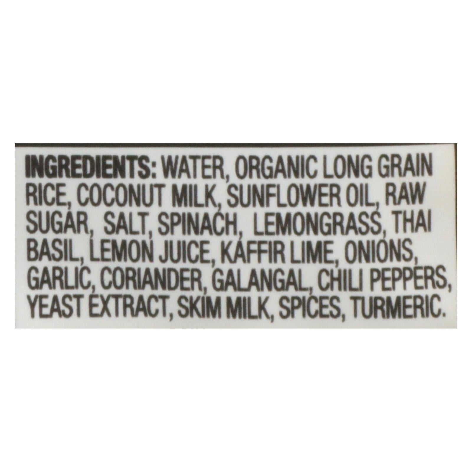 Tasty Bite Rice - Thai Lime - 8.8 Oz - Case Of 6 - Eco-Friendly Home & Grocery