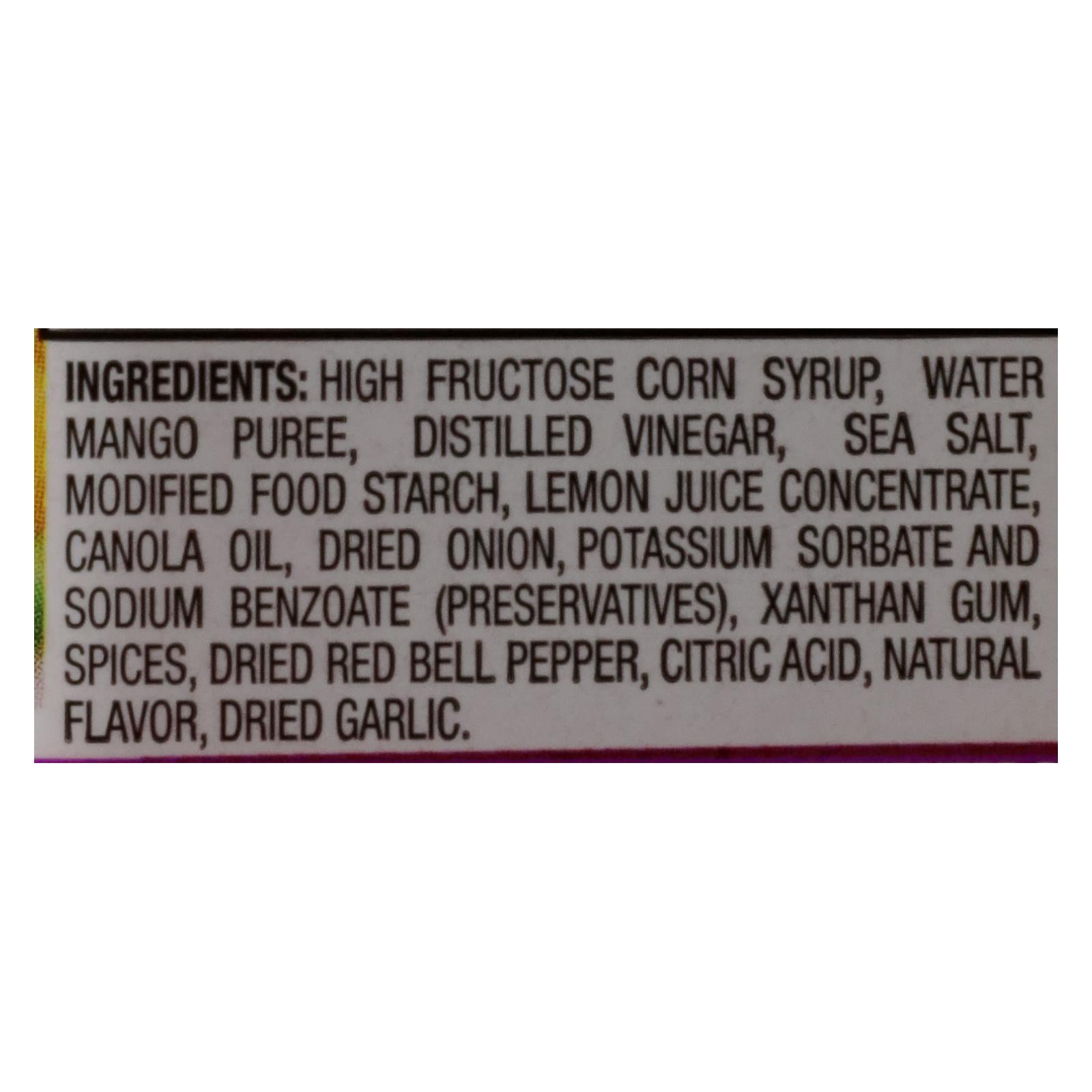 World Harbor Island Mango Sauce - Case Of 6 - 16 Oz. - GreatEagleInc