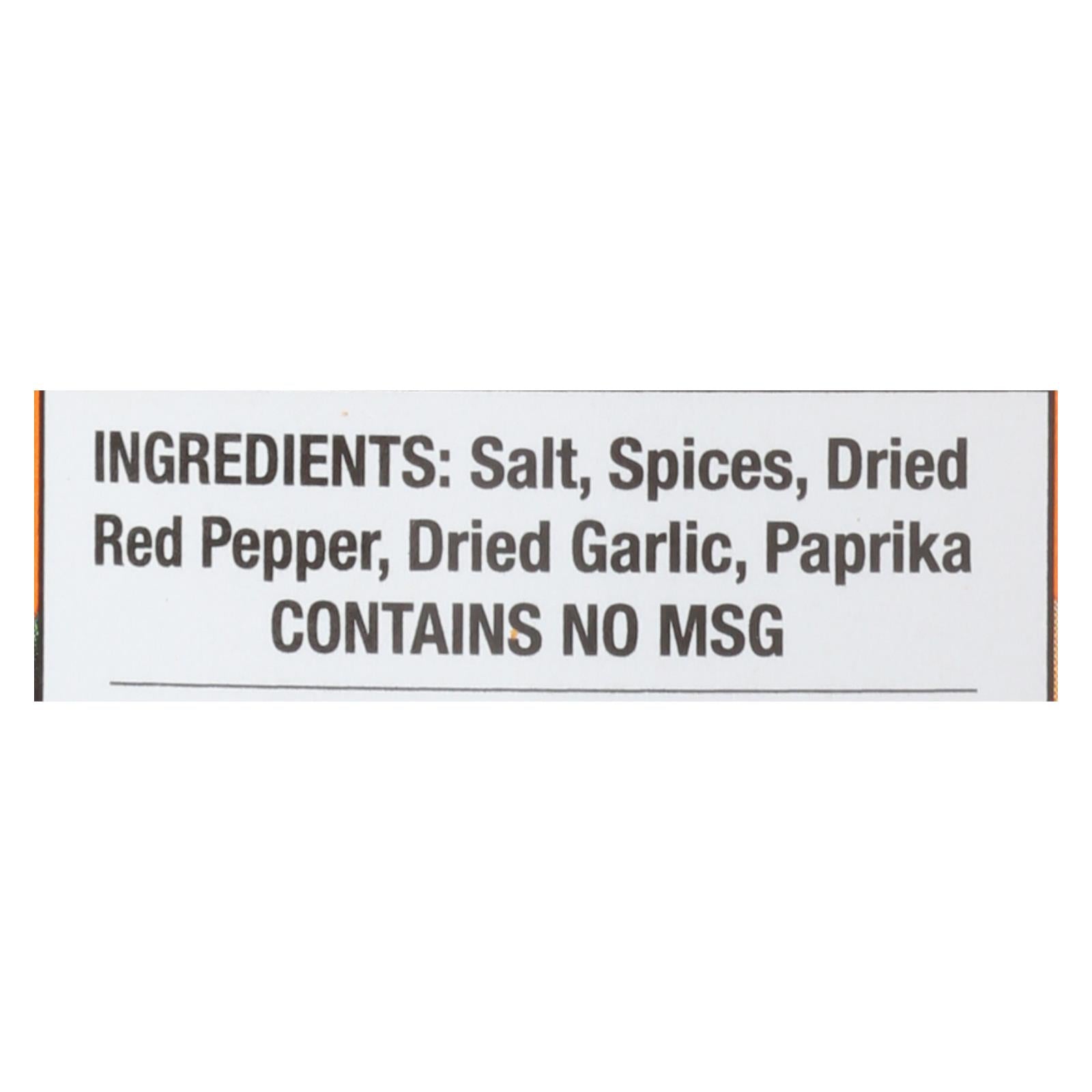 La Fish Fry Seasoning - Cajun - Case Of 12 - 8 Oz - Eco-Friendly Home & Grocery
