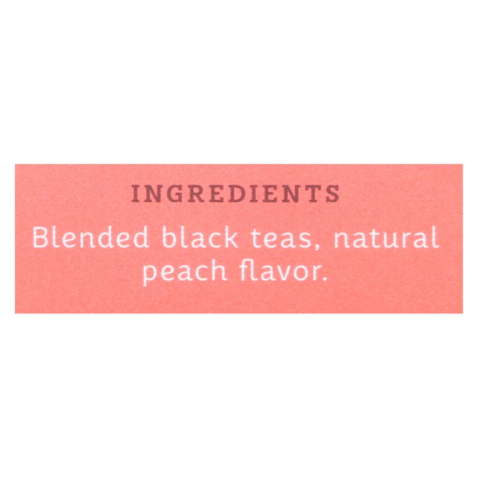 Stash Tea Tea - Black Peach - Case Of 6 - 20 Count - Eco-Friendly Home & Grocery