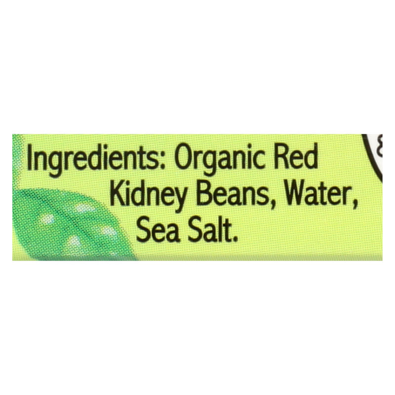 Jack's Quality Organic Red Kidney Beans - Low Sodium - Case Of 8 - 13.4 Oz - Eco-Friendly Home & Grocery