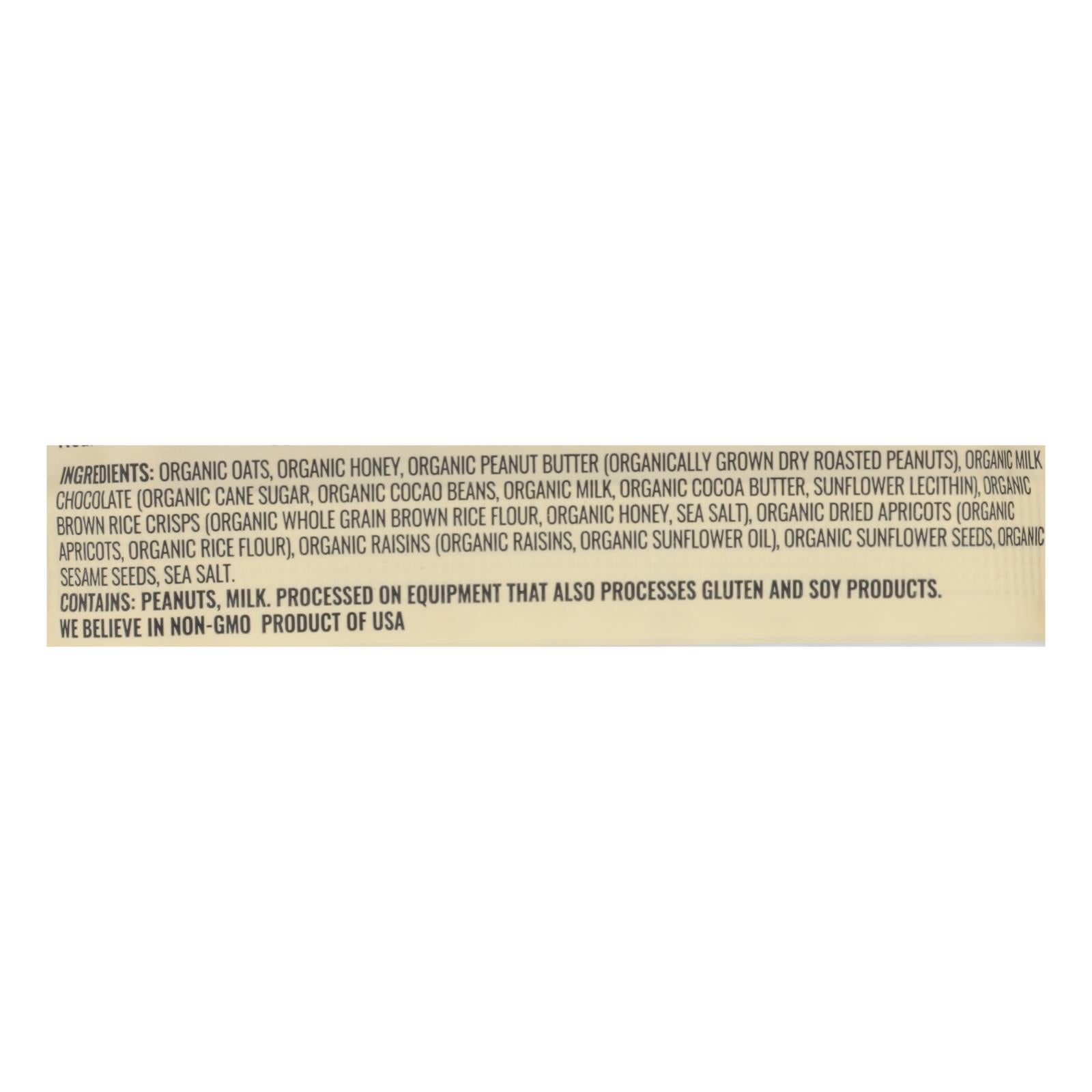 Kate's Real Food - Bar Tram Peanut Butter Milk Cho - Case Of 12 - 2.2 Oz - Home & Garden