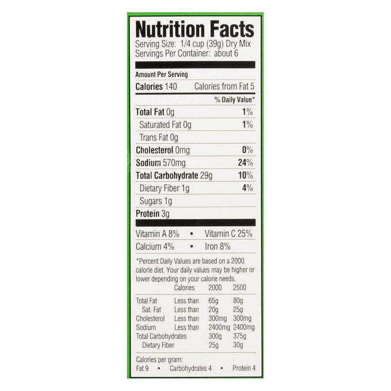 Tony Chachere's Famous Creole Cuisine Creole Jambalaya Dinner Mix  - Case Of 12 - 8 Oz - GreatEagleInc