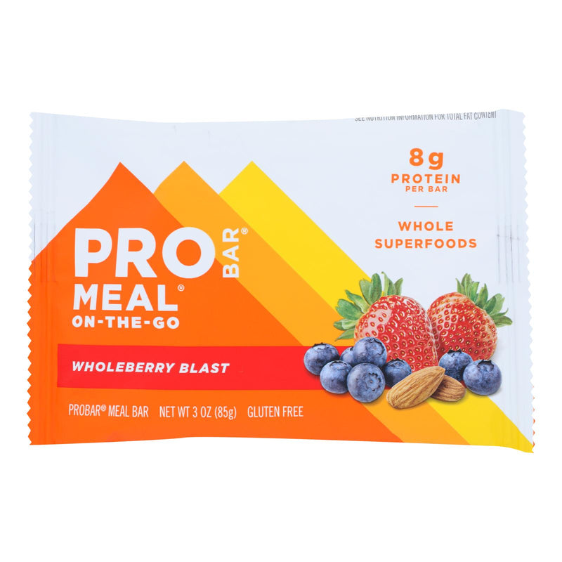 Probar Organic Whole Berry Blast Bar - Case Of 12 - 3 Oz - GreatEagleInc