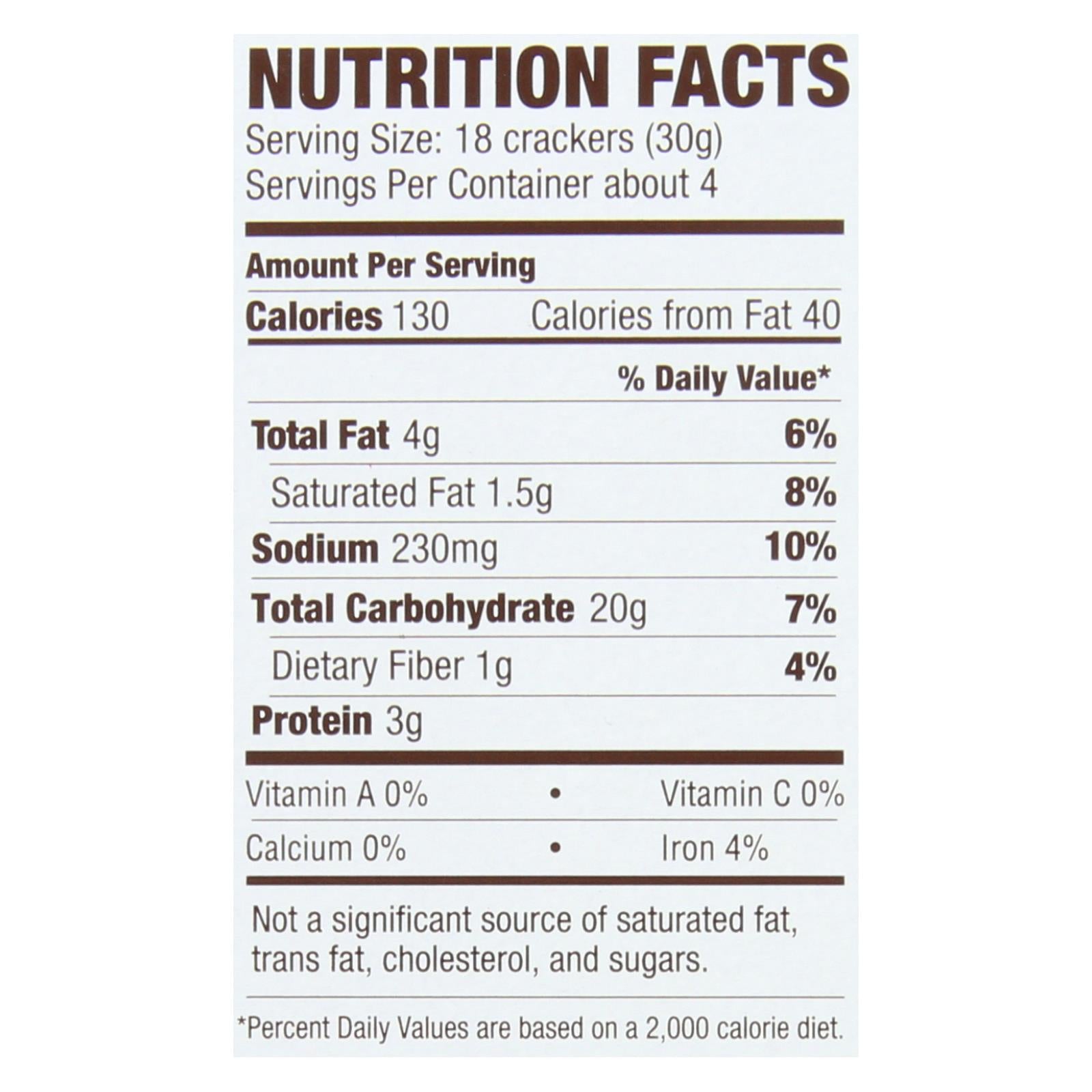 Jovial - Sourdough Einkorn Crackers - Rosemary - Case Of 10 - 4.5 Oz. - GreatEagleInc