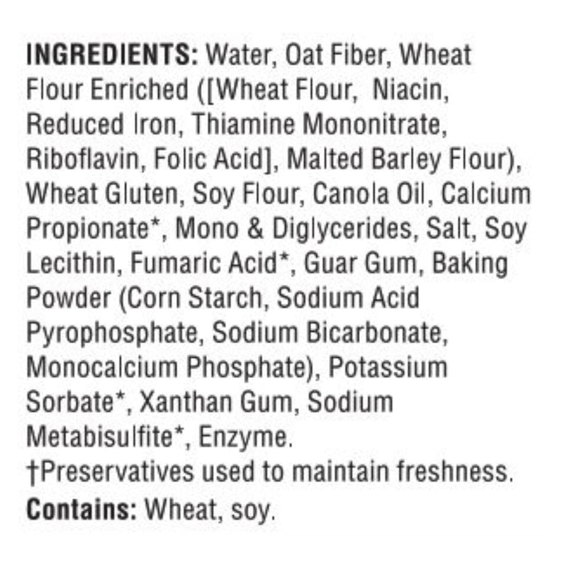 Tumaro's 8-inch Premium White Carb Wise Wraps - Case Of 6 - 8 Ct - GreatEagleInc