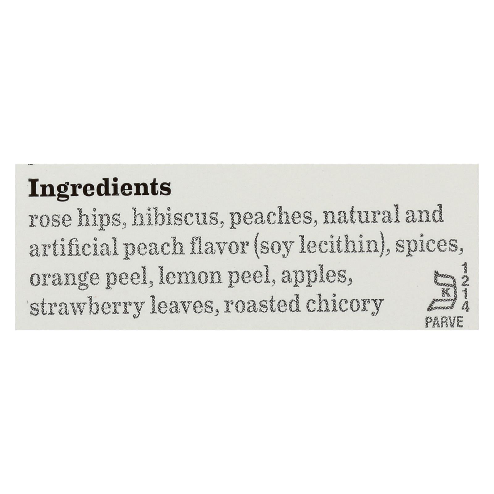 Bigelow Tea Tea - Peach - Case Of 6 - 20 Bag - Eco-Friendly Home & Grocery