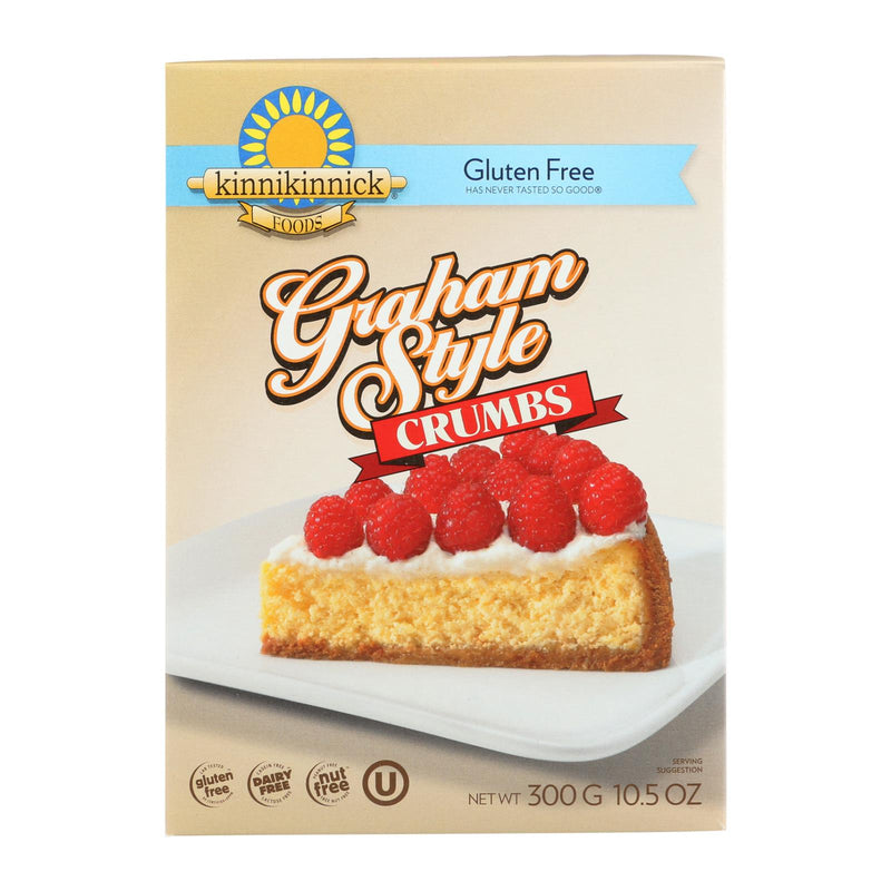 Kinnikinnick Graham Style Crumbs - Case Of 6 - 10.5 Oz. - Eco-Friendly Home & Grocery