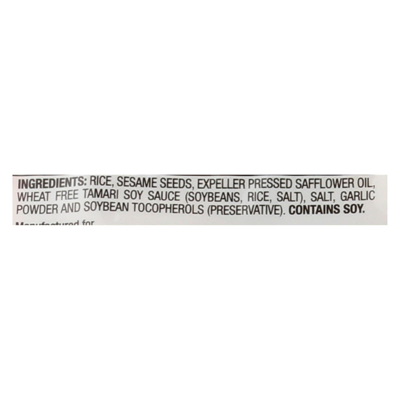 Sesmark Foods Rice Thins - Sesame - Case Of 12 - 4.25 Oz. - Eco-Friendly Home & Grocery