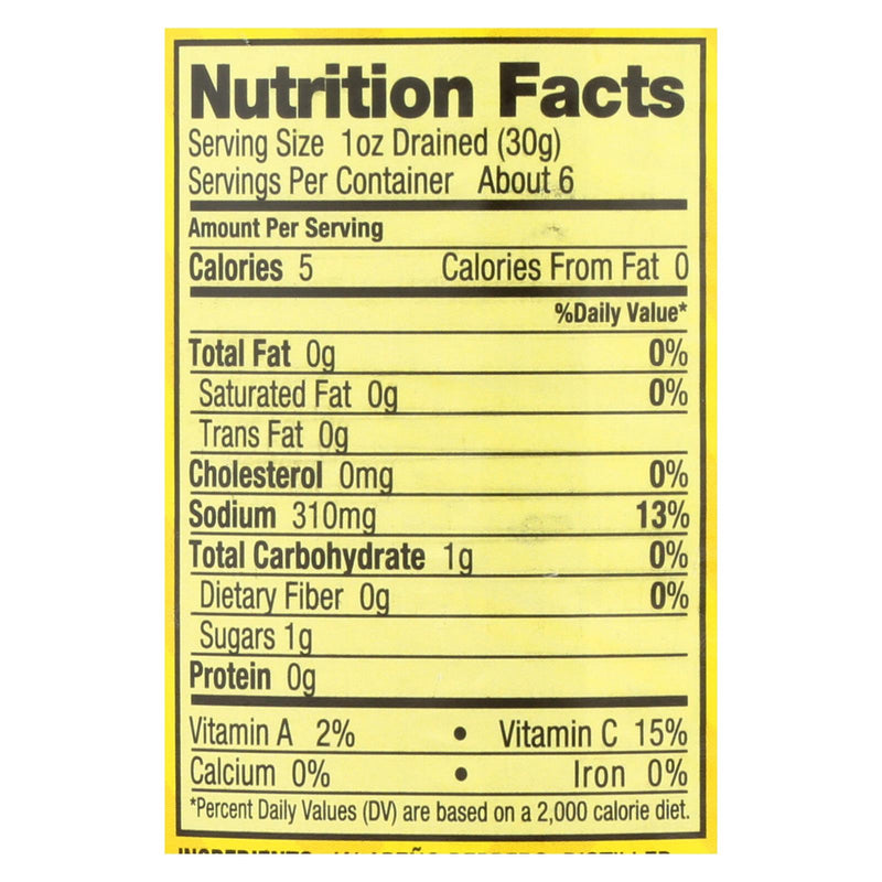 Hatch Chili Jalapenos - Nacho Sliced - Case Of 12 - 12 Oz - Eco-Friendly Home & Grocery