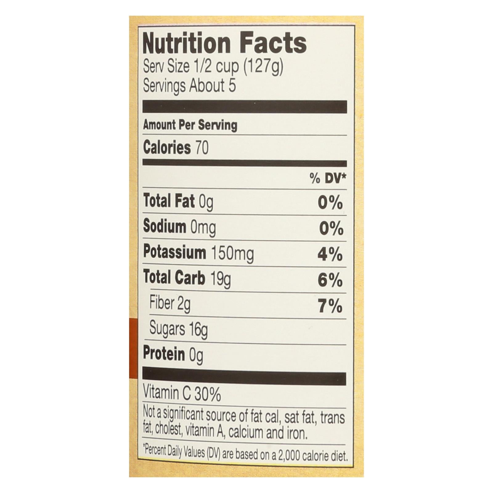 Santa Cruz Organic Apple Sauce - Cinnamon - Case Of 12 - 23 Oz. - GreatEagleInc