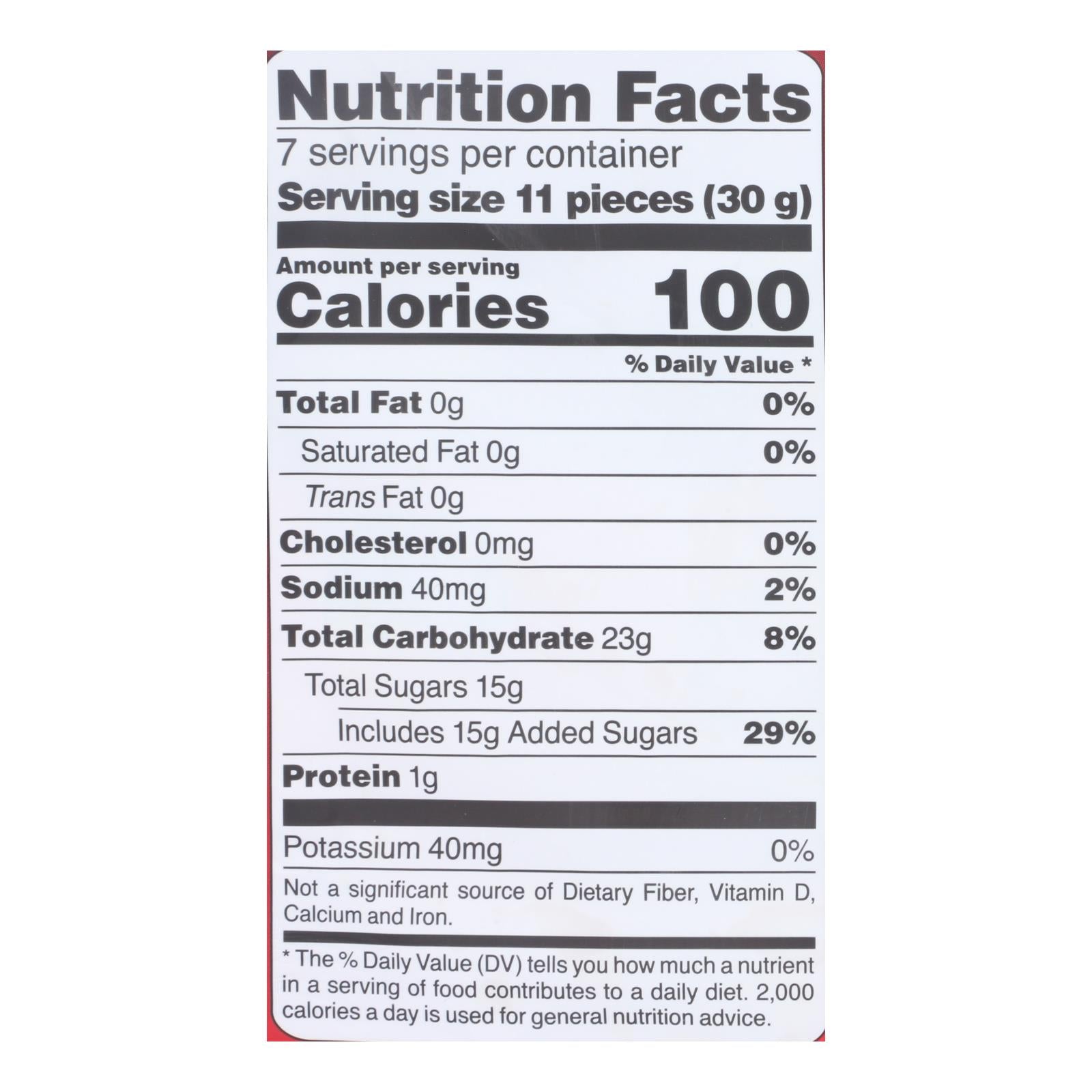 Panda Licorice - Licorice Strawberry Chews - Case Of 8-7 Oz - GreatEagleInc