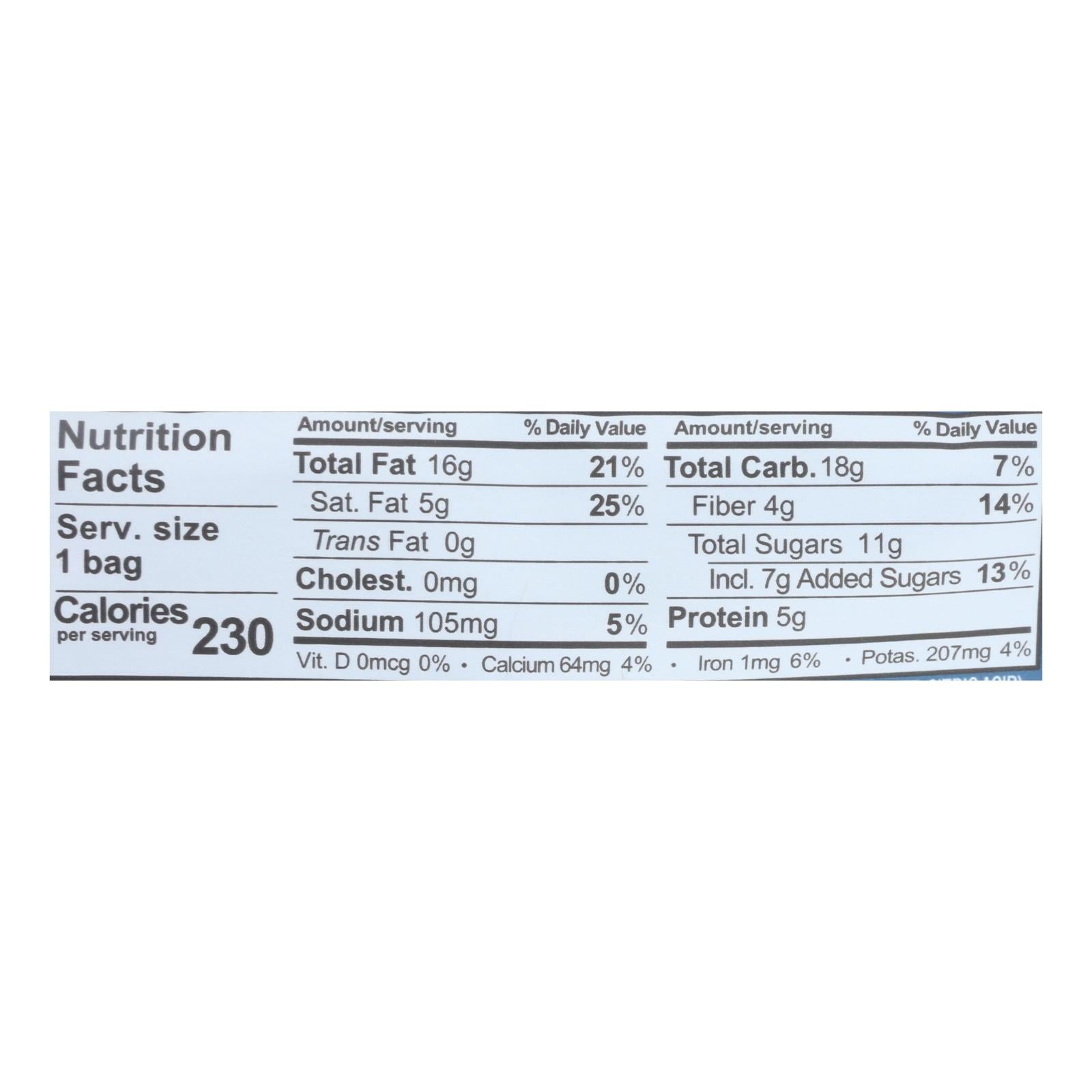 Sahale Berry Macaroon Almond Trail Mix  - Case Of 9 - 1.5 Oz - GreatEagleInc