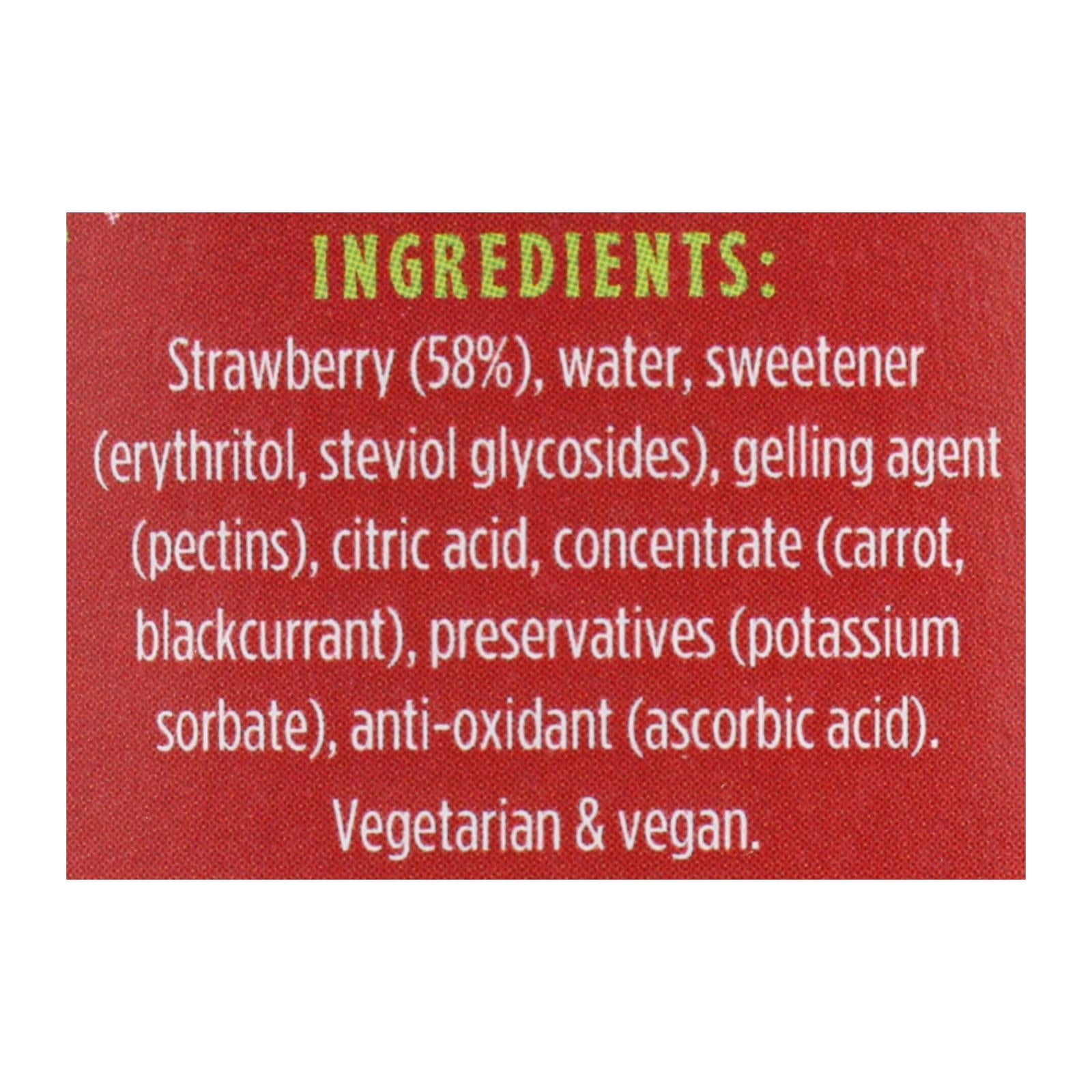 Good Good - Jam Strawberry No Sugar - Case Of 6-12 Oz - GreatEagleInc