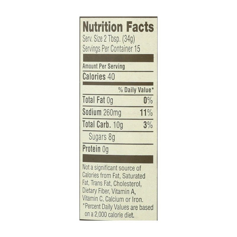 Stubb's Bbq Sauce - Hickory Bourbon - Case Of 6 - 18 Fl Oz. - Eco-Friendly Home & Grocery