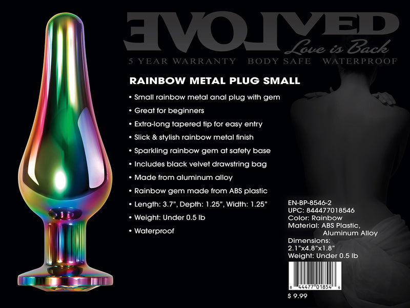 Rainbow Metal Plug
