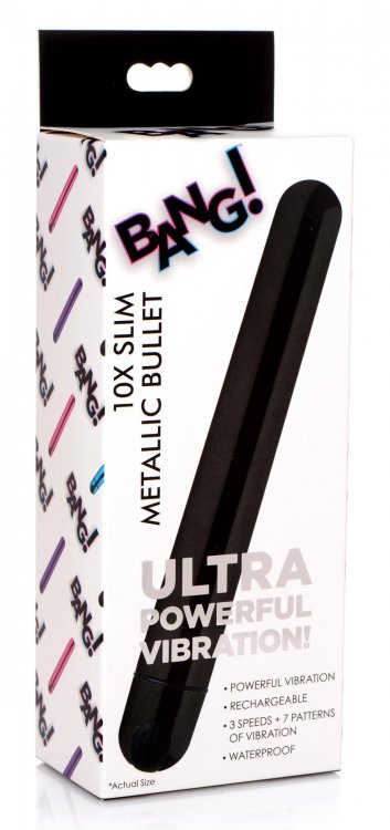 Bang! 10x Slim Metallic Bullet - GreatEagleInc