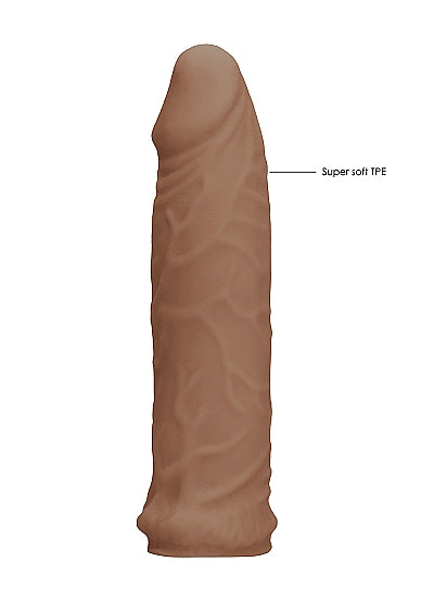 Realrock Penis Sleeve 6in Tan - GreatEagleInc