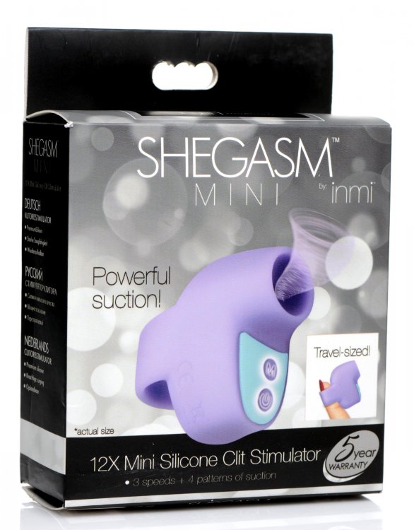 Inmi Shegasm Mini 12x Clit Stimulator - GreatEagleInc