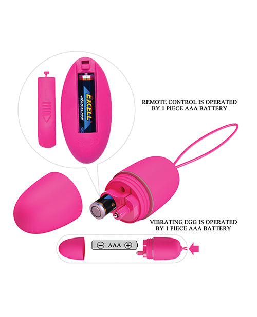 Pretty Love Selkie Battery Powered Egg - Fuchsia - GreatEagleInc