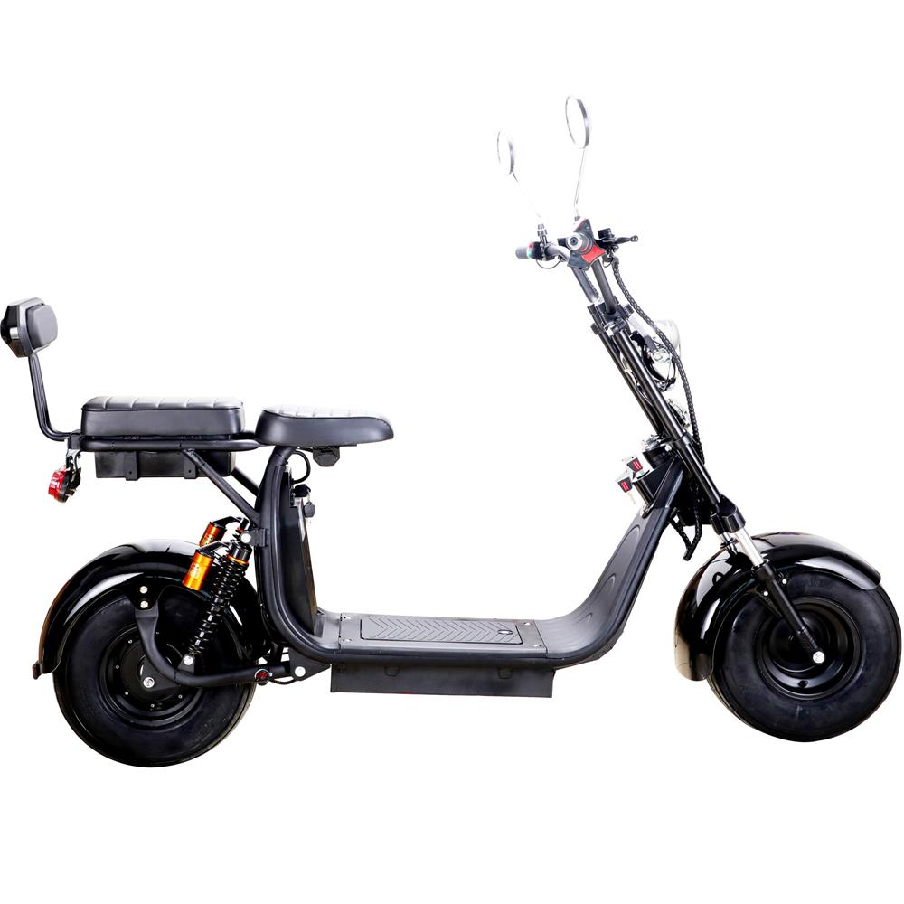 Mototec Knockout 60v 2000w Lithium Electric Scooter Black - GreatEagleInc