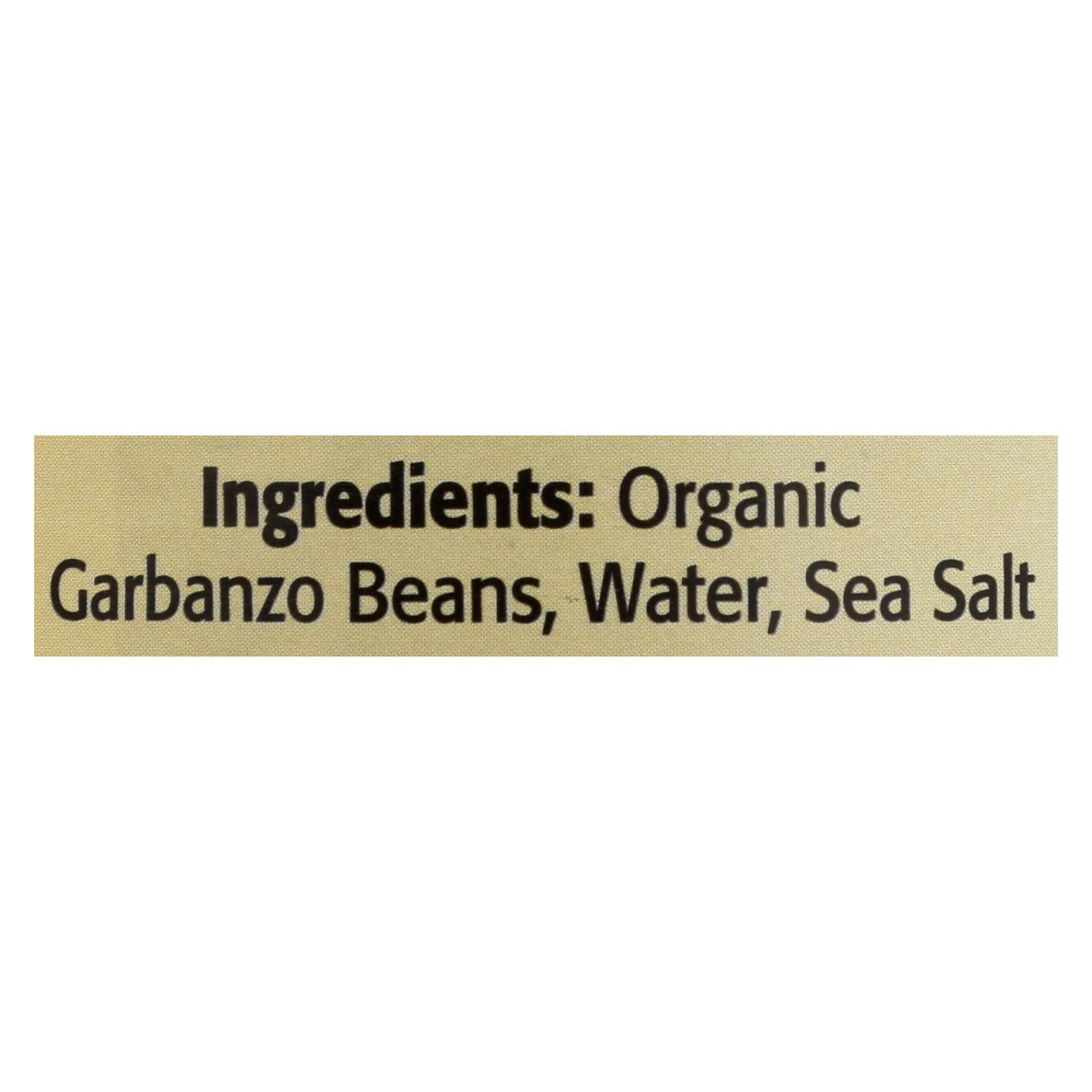 Omena Organics Organic Garbanzo Beans - Case Of 12 - 15 Oz - GreatEagleInc