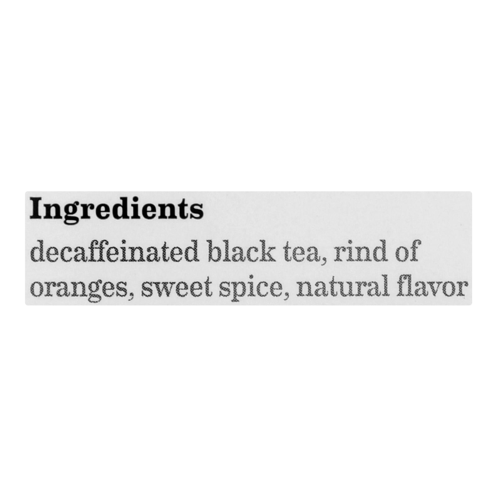 Bigelow Tea Constant Comment Decaffeinated Black Tea - Case Of 6 - 20 Bags - Eco-Friendly Home & Grocery
