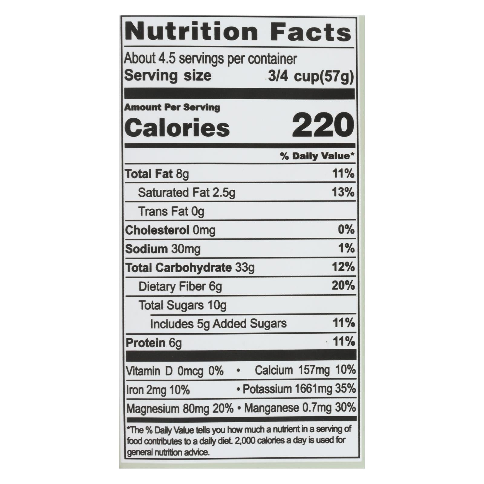 Living Intentions Activated Superfood Cereal  - Case Of 6 - 9 Oz - GreatEagleInc