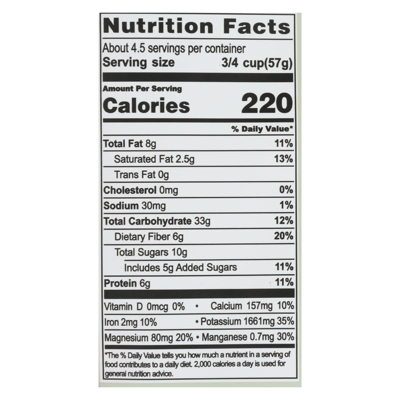 Living Intentions Activated Superfood Cereal  - Case Of 6 - 9 Oz - GreatEagleInc