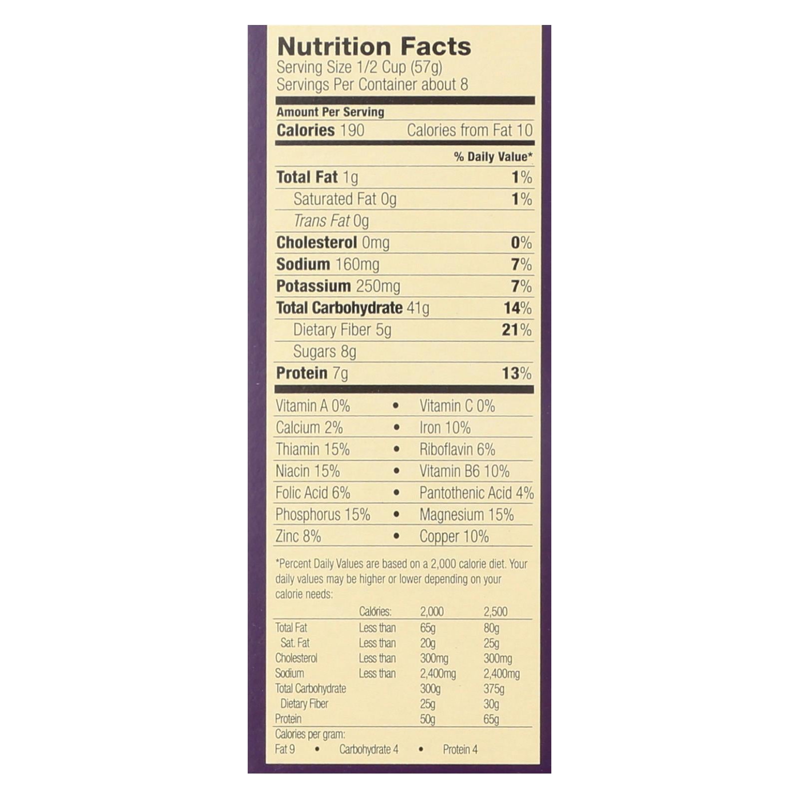 Food For Life Baking Co. Cereal - Organic - Ezekiel 4-9 - Sprouted Whole Grain - Cinnamon Raisin - 16 Oz - Case Of 6 - GreatEagleInc