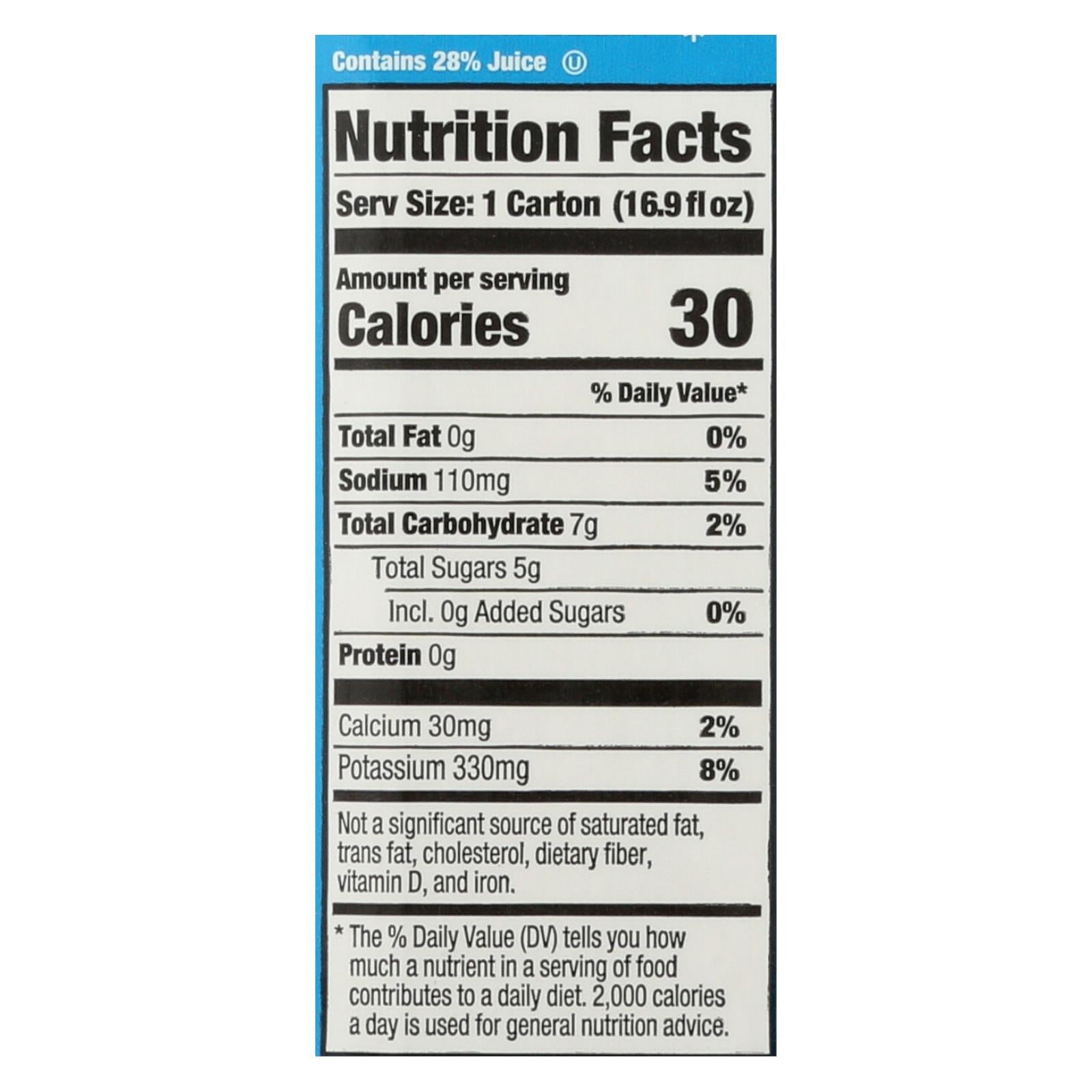 Nooma Electrolite Drink - Organic - Blueberry Peach - Case Of 12 - 16.9 Fl Oz - GreatEagleInc