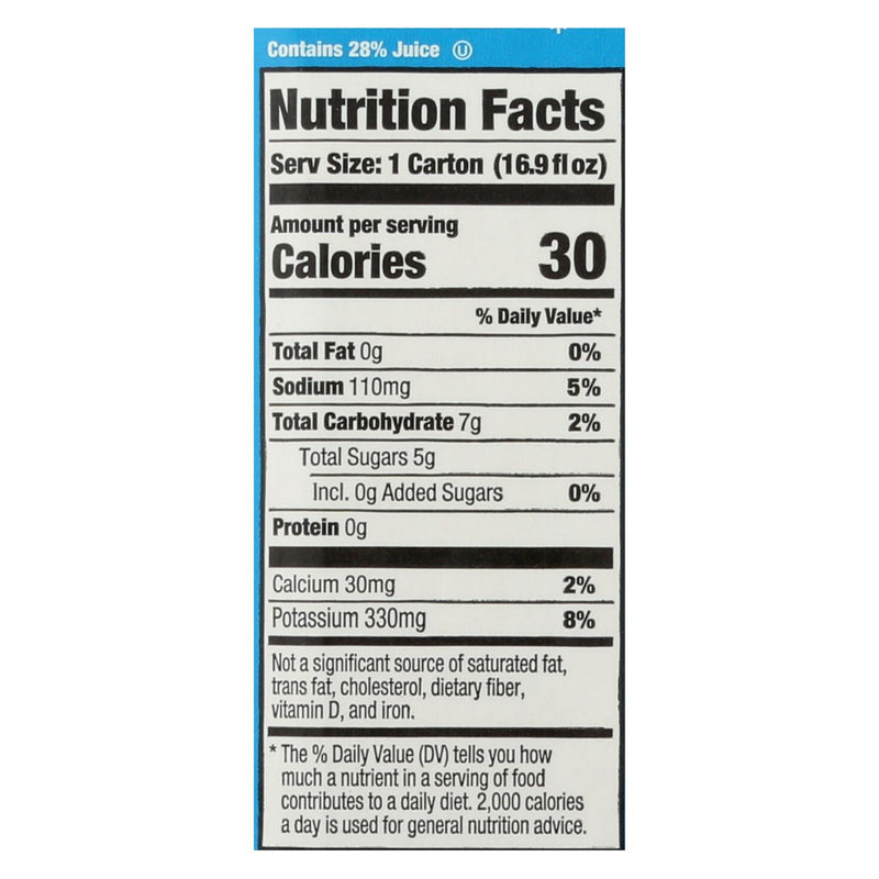 Nooma Electrolite Drink - Organic - Blueberry Peach - Case Of 12 - 16.9 Fl Oz - GreatEagleInc