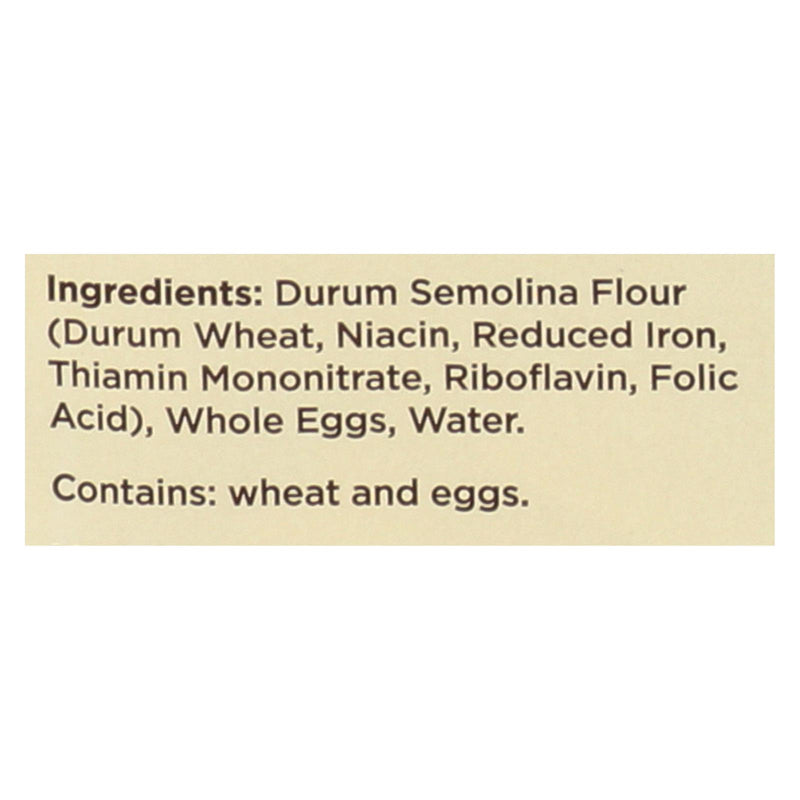 Al Dente - Pappardelle - Golden Egg - Case Of 6 - 12 Oz. - GreatEagleInc