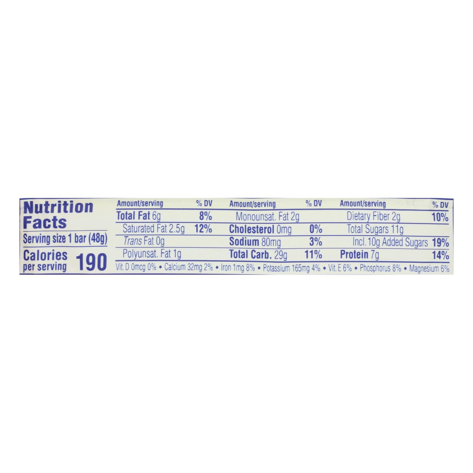 Luna - Bar Mshup Lemon Blubry - Case Of 15 - 1.69 Oz - Home & Garden