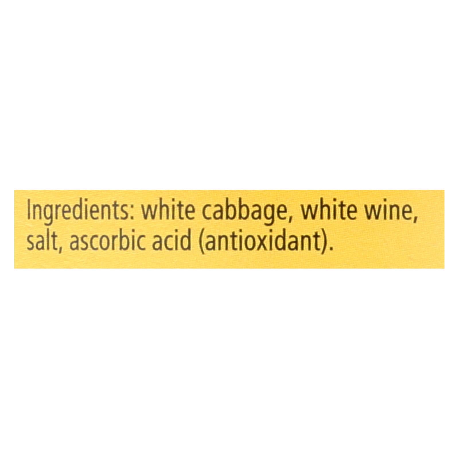 Hengstenberg Sauerkraut - Bavarian Style - Case Of 12 - 24.3 Oz. - Eco-Friendly Home & Grocery