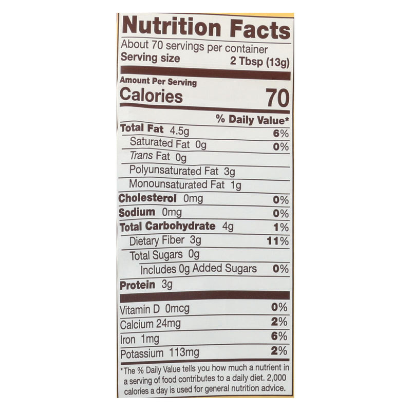 Bob's Red Mill - Organic Flaxseed Meal - Golden - Case Of 4 - 32 Oz - GreatEagleInc