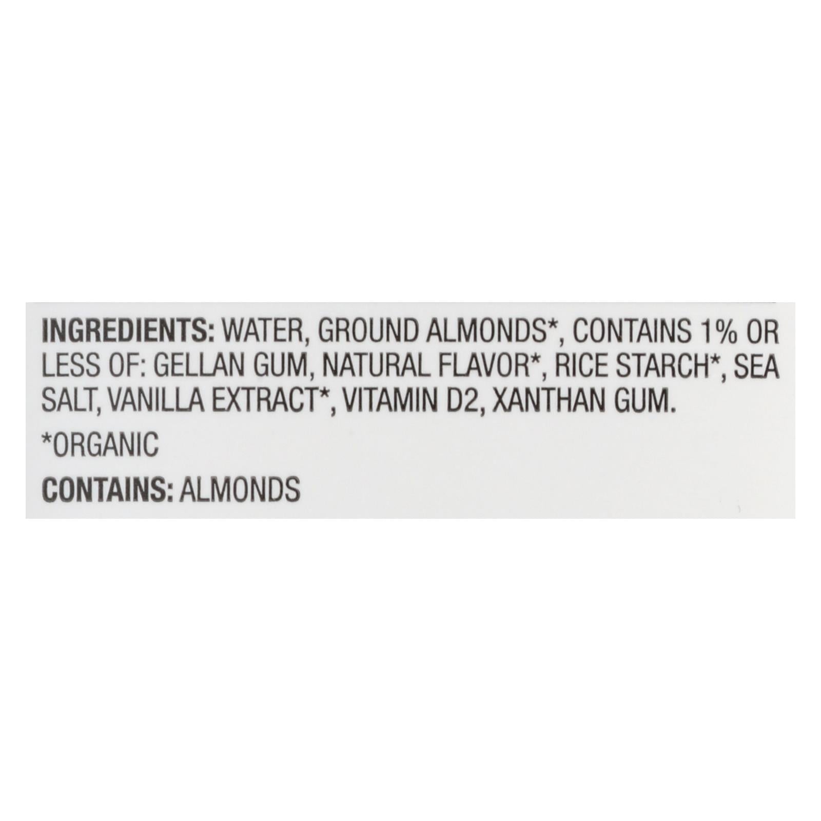 Pacific Natural Foods Almond Original - Unsweetened - Case Of 12 - 32 Fl Oz. - GreatEagleInc