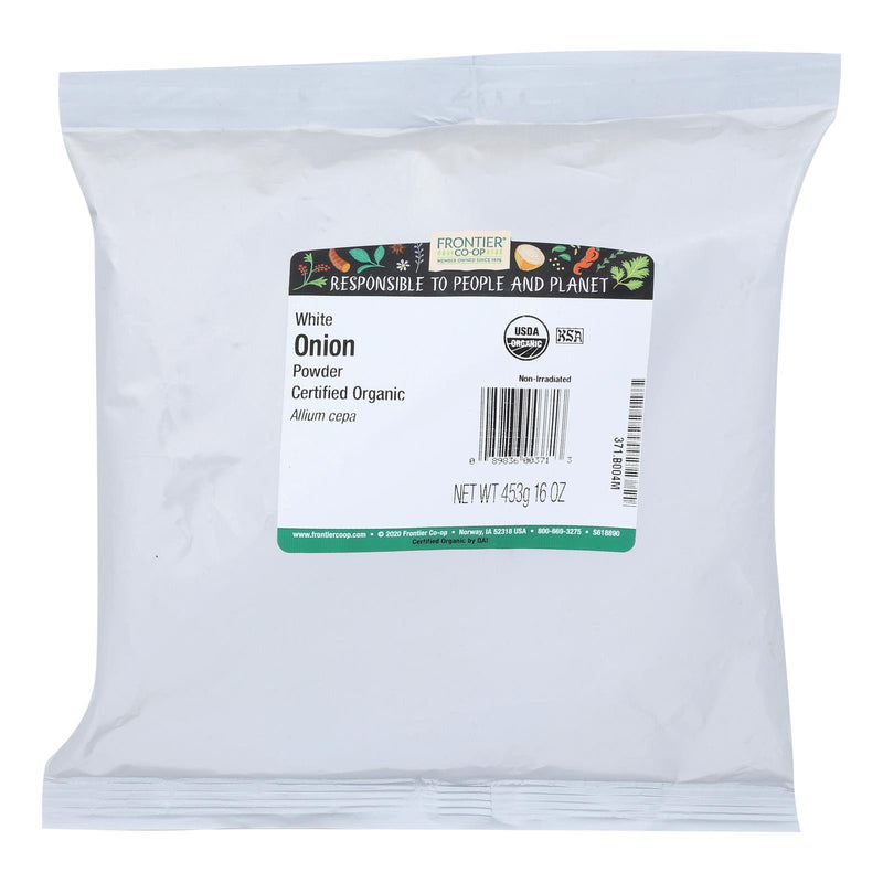 Frontier Herb Onion Organic Powder - Single Bulk Item - 1lb - Eco-Friendly Home & Grocery