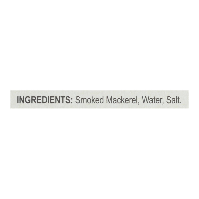 Bar Harbor - Mackerel Fillets Wild Smoked - Case Of 12-6.7 Oz - GreatEagleInc