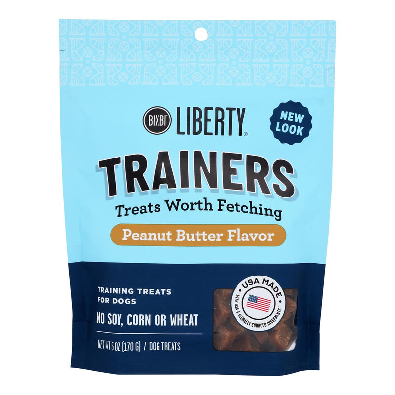 Bixbi - Trainers Treats Peanut Butter - Case Of 8-6 Oz - GreatEagleInc