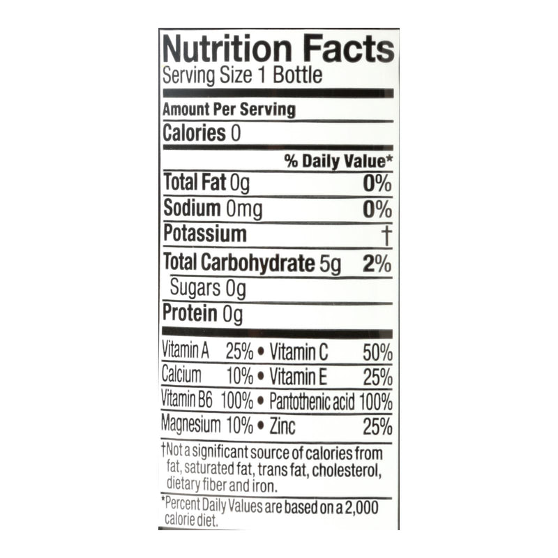 Glaceau Vitamin Water Zero, Squeeze Lemonade  - Case Of 12 - 20 Fz - Home & Garden