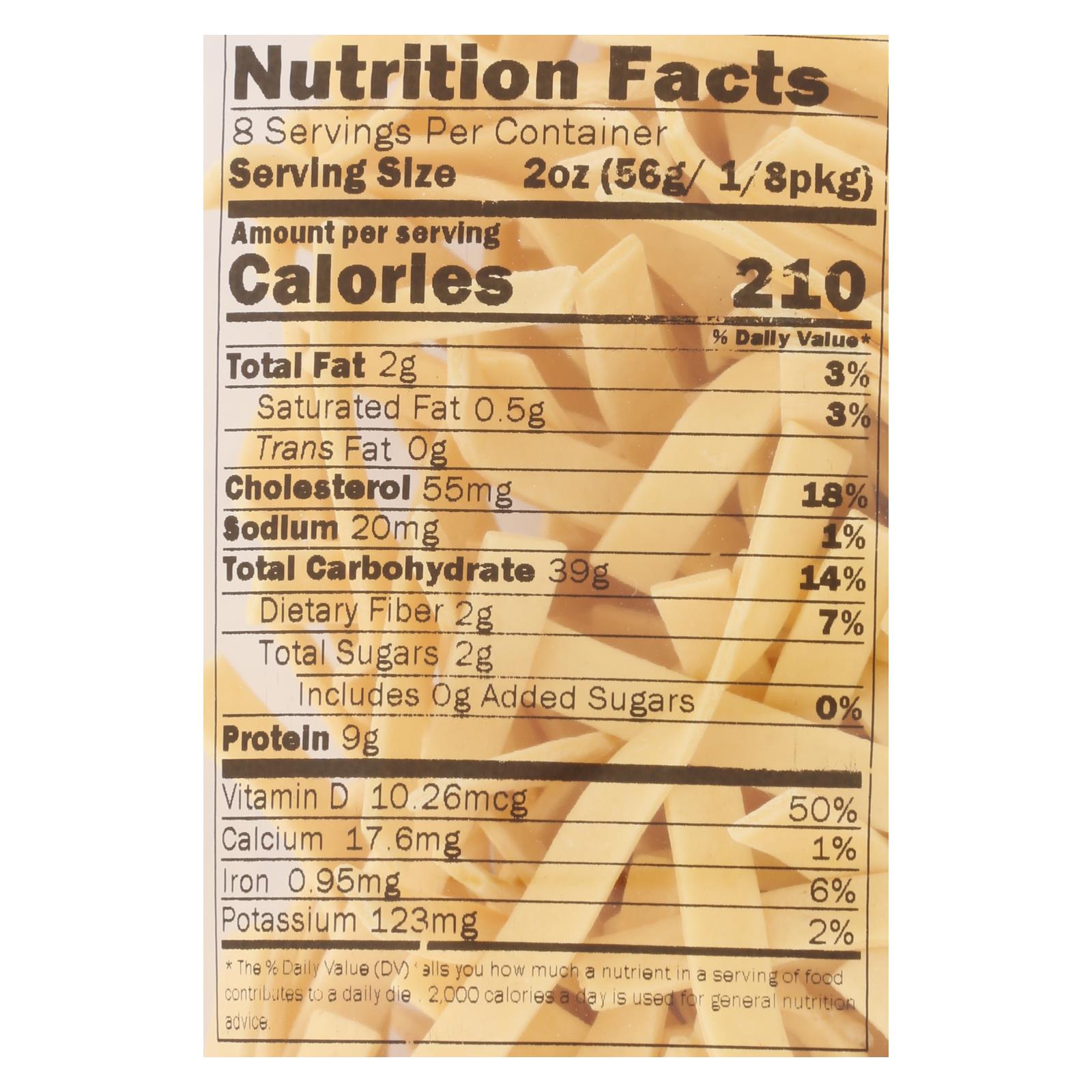 Mrs. Miller's Homemade Noodles - Old Fashioned Egg Noodles - Case Of 6 - 16 Oz. - GreatEagleInc