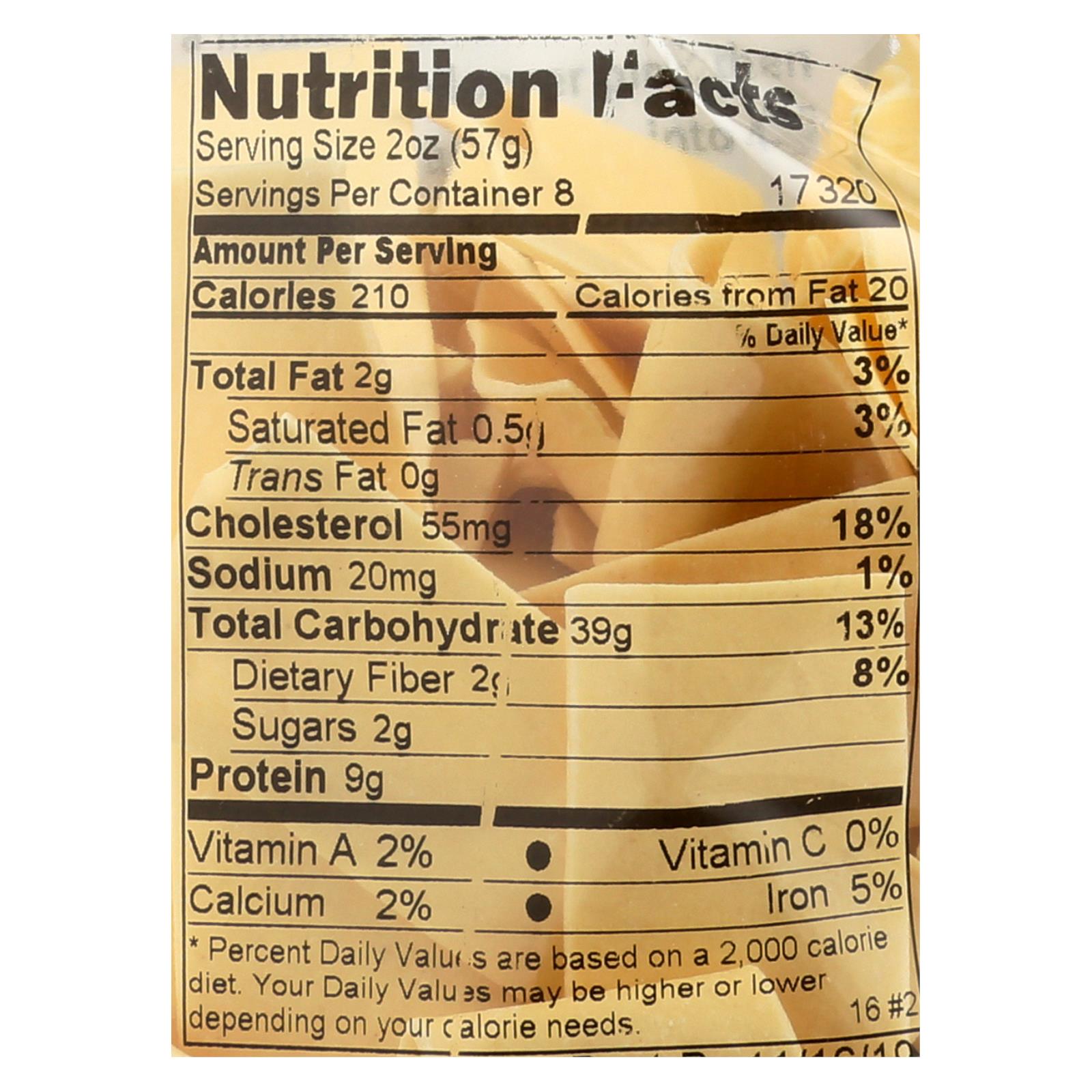 Mrs. Miller's Homemade Noodles - Old Fashioned Extra Wide Egg Noodles - Case Of 6 - 16 Oz. - GreatEagleInc