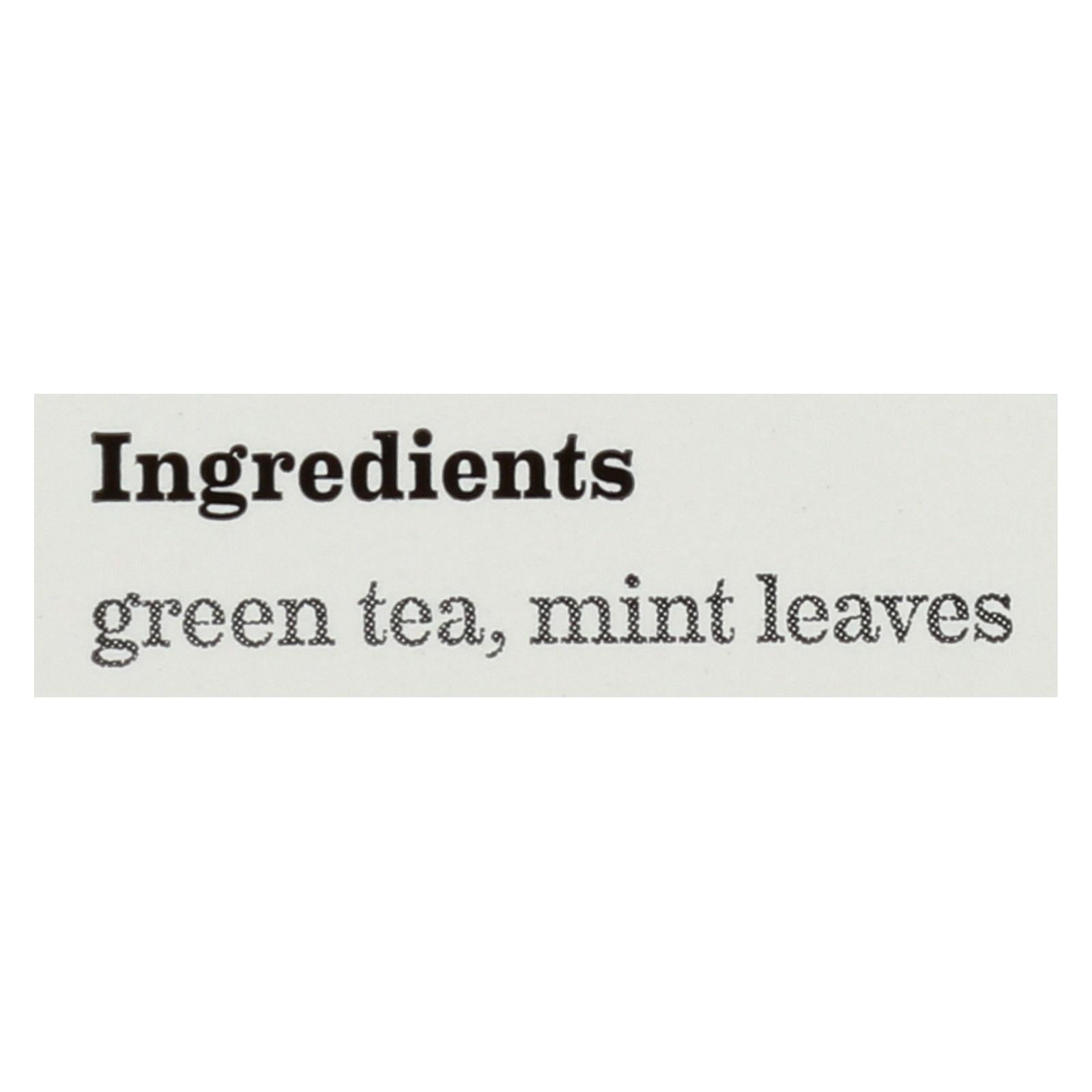Bigelow Tea Green Tea - With Mint - Case Of 6 - 20 Bag - GreatEagleInc