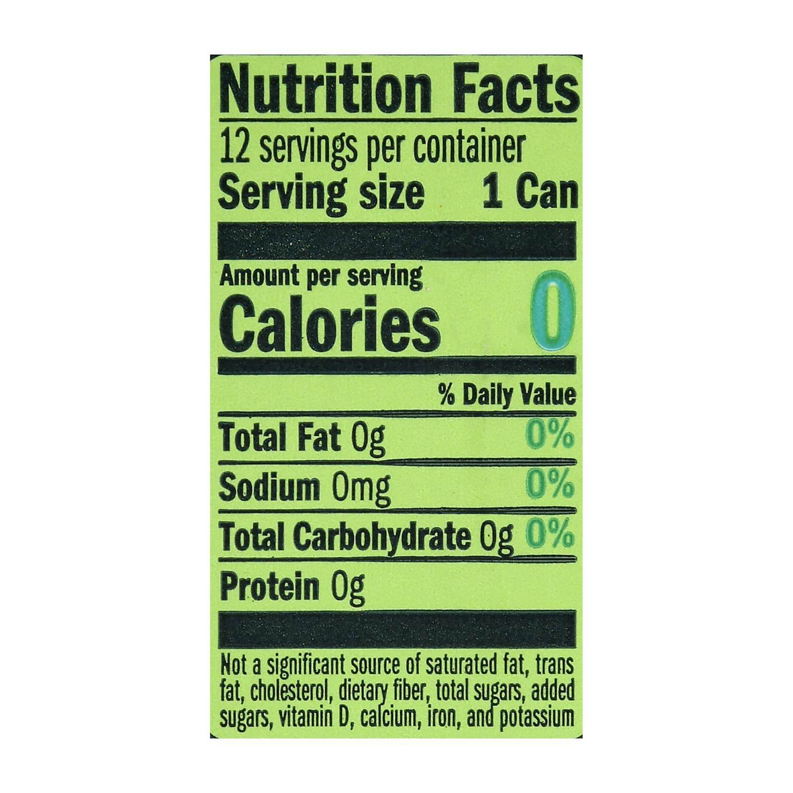 Lacroix Sparkling Water - Lime - Case Of 2 - 12 Fl Oz. - GreatEagleInc