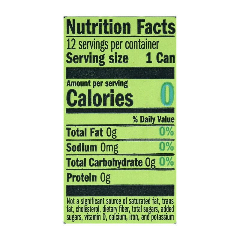 Lacroix Sparkling Water - Lime - Case Of 2 - 12 Fl Oz. - GreatEagleInc